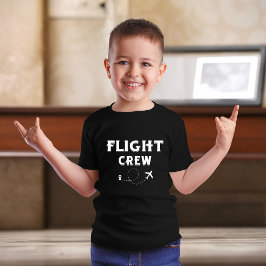 Camiseta Avião de Tripulação de viagem Voo Voo Voando Voand