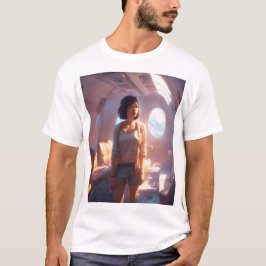 Camiseta avião dentro a