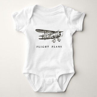 Camiseta Avião do vintage, planos de vôo