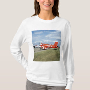 Camiseta avião F2G-1D Super Corsair no show aéreo em
