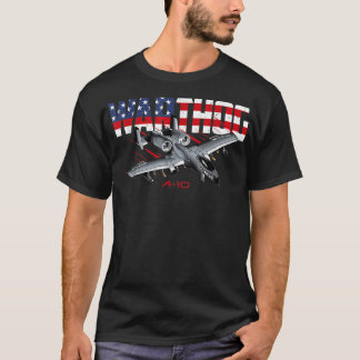 Camiseta Avião Militar A10 Warthog Bandeira Americana