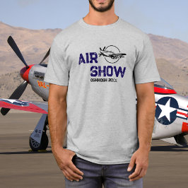 Camiseta Avião Militar V WW2 P-51 Vintage