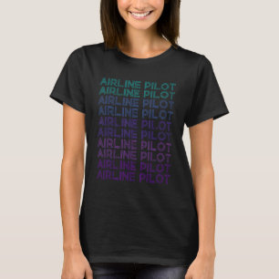 Camiseta Avião-piloto de aviação