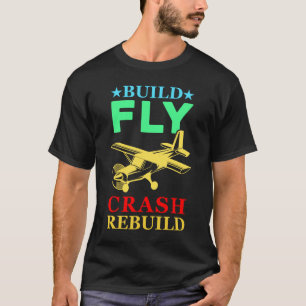 Camiseta Avião Piloto de Hobby Funny, avião RC