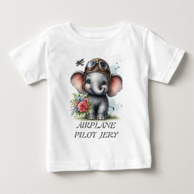 CAMISETA AVIÃO PILOTO JERY (Frente)