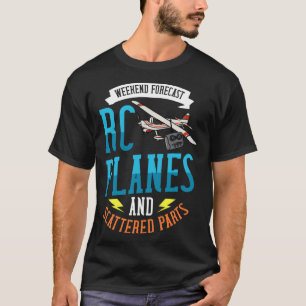 Camiseta Avião RC Piloto de Avião Modelo RC
