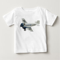 Avião retrógrado de desenho animado