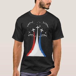 Camiseta Avião Usa 4 De Julho América Mecânica De Aeronaves