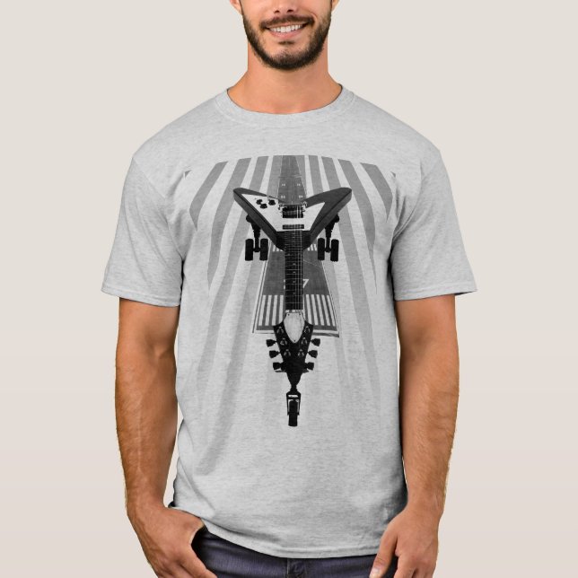 Camiseta Avião Voador V Jet (Frente)