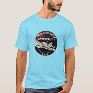 Camiseta Avião WW2 P-40 Warhawk
