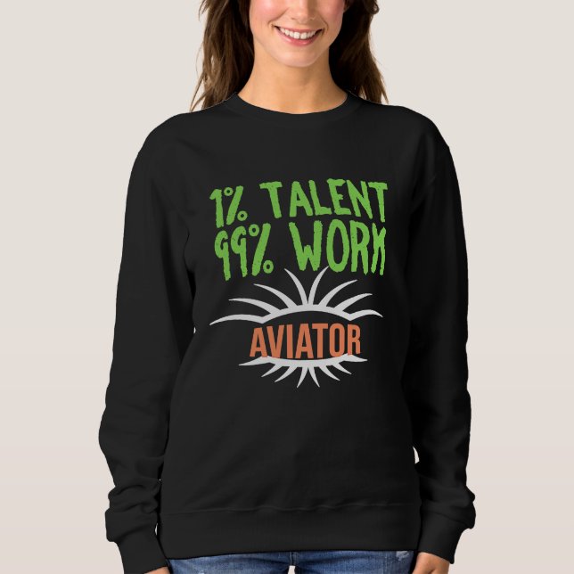 Camiseta Aviator Profession career worker working quotes  1 (Frente)