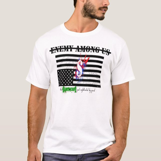 Camiseta Avidez americana (Frente)