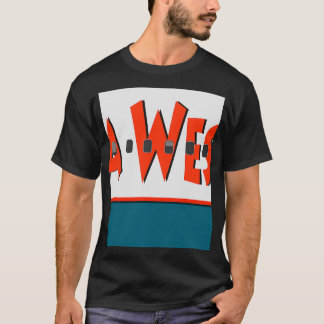Camiseta Avie s America West Airlines
