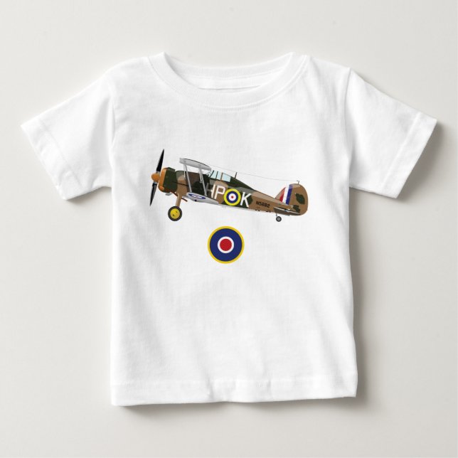 Camiseta Aviões britânicos da Segunda Guerra Mundial (Frente)