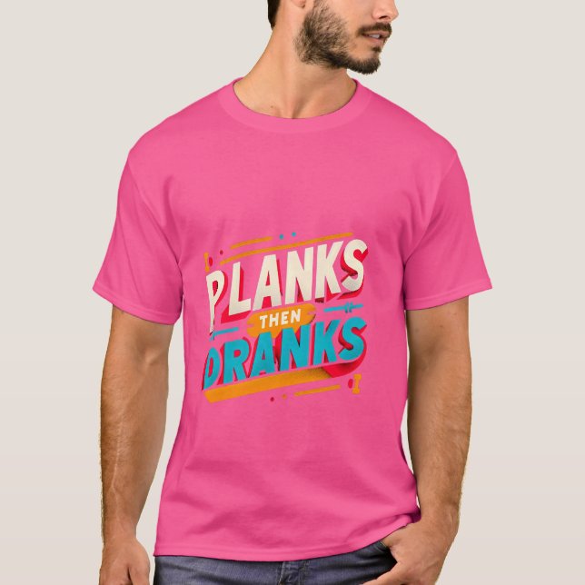 Camiseta Aviões Então Bebem. (Frente)