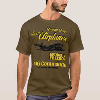Camiseta Aviões Excelentes Curtim C Commando