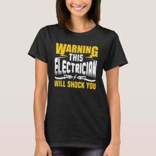 Camiseta Avisar Este Eletrônico Vai Te Chocar Elétrico