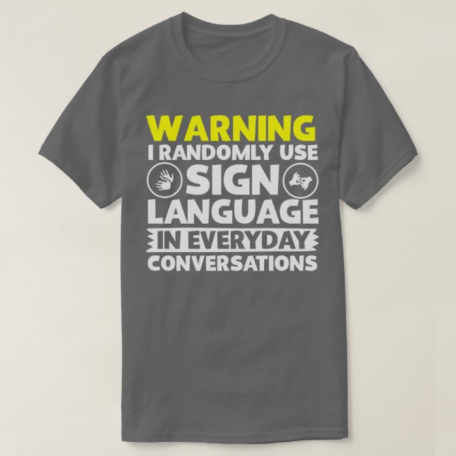 Camiseta Aviso (Frente do Design)