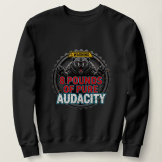 Camiseta Aviso 8 Libras de Audácia Pura