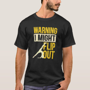 Camiseta Aviso ao ginásio Eu Posso Sacudir A ginástica