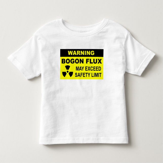 Camiseta Aviso: Bogon Flux (Frente)