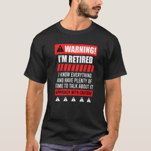 Camiseta Aviso de aposentadoria Pensionador de pensão