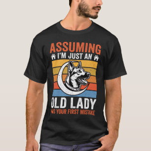 Camiseta Aviso de Cadela Retro