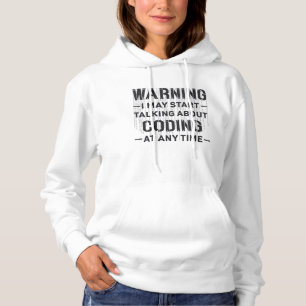 Camiseta Aviso de Codificação Médica Posso Começar A Co