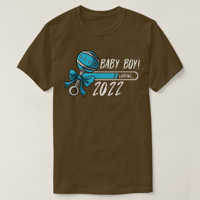 Camiseta Aviso de Gravidez de 2022 (Frente do Design)