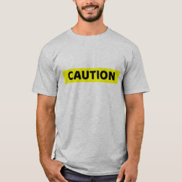 Camiseta Aviso de precaução
