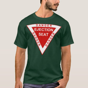 Camiseta Aviso do banco de ejeção