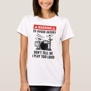 Camiseta Aviso do Drummer