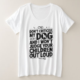 Camiseta Aviso do Proprietário do Cachorro
