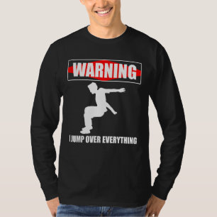 Camiseta Aviso: Eu Pago Por Tudo O Parkour Runner 2