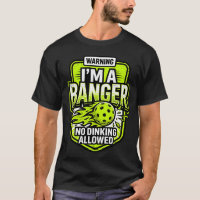 Aviso Eu Sou um Banger Jogador de Pickleball Diver
