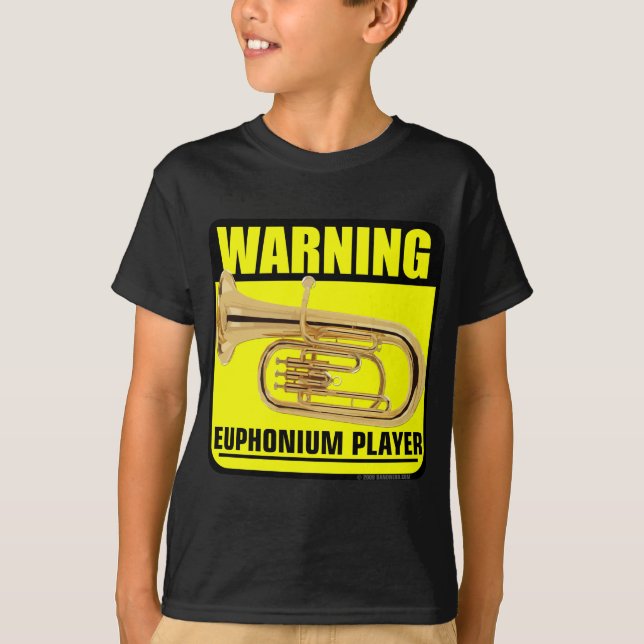 Camiseta Aviso! Jogador do Euphonium (Frente)