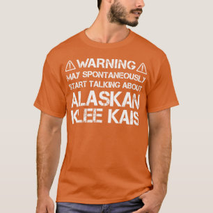 Camiseta Aviso Klee Kai do Alaska