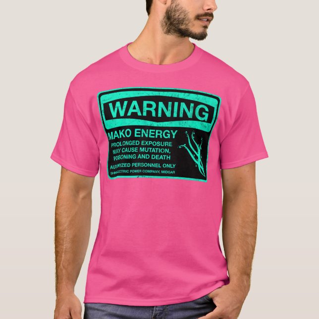 Camiseta Aviso Mako Energy (Frente)