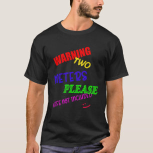 Camiseta Aviso Matéria-Coluna Por favor, esposa não incluíd