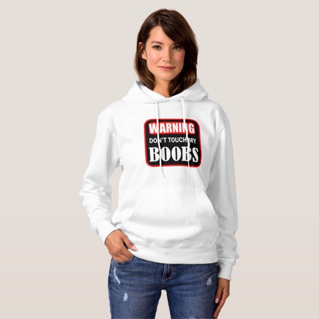 Camiseta Aviso: não toque no meu b@obs (Frente Completa)