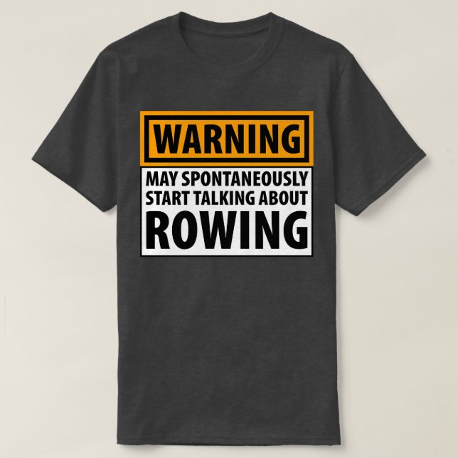 Camiseta Aviso Pode Começar A Falar Sobre Rowi Espontaneame (Frente do Design)