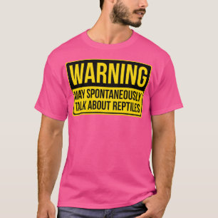 Camiseta Aviso Pode Falar Espontaneamente Sobre O Presente 