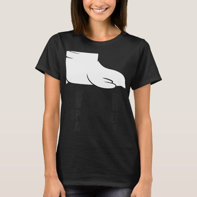 Camiseta Aviso Pode Falar Espontaneamente Sobre Selos (Frente)