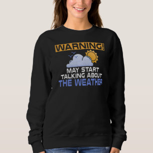 Camiseta Aviso Pode Falar Sobre O Meteorol Do Borracha Mete