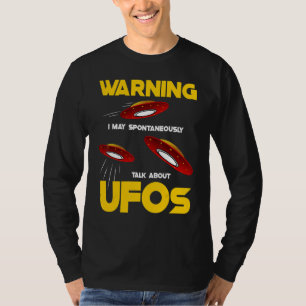 Camiseta Aviso Que Posso Falar Espontaneamente Sobre O Alie