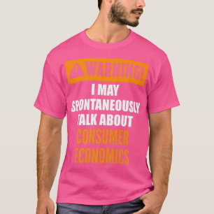 Camiseta Aviso Que Posso Falar Espontaneamente Sobre O Cons