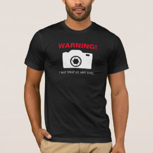 CAMISETA AVISO QUE POSSO SACTAR A QUALQUER MOMENTO...