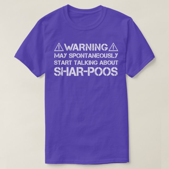 Camiseta Aviso SharPoo (Frente do Design)