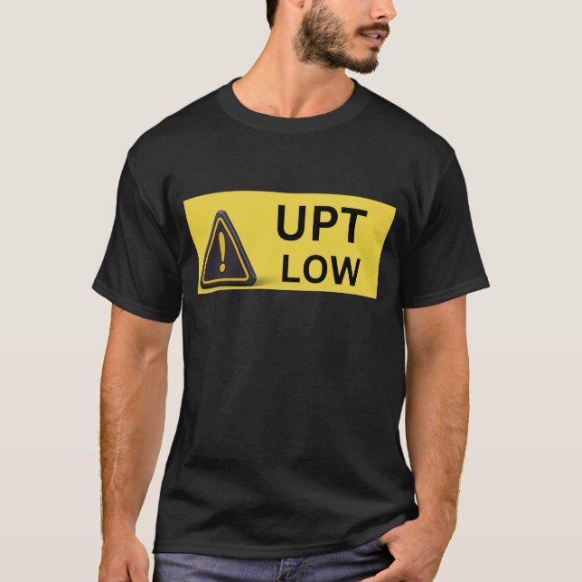 Camiseta Aviso UPT Baixo (Frente)