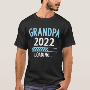 Camiseta Avô 2022 Carregando Anúncio De Gravidez Engraça
